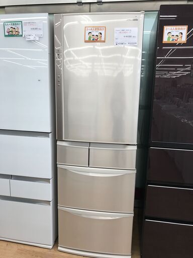 ★ジモティ割あり★ Panasonic 冷蔵庫 406L 年式2018 動作確認／クリーニング済み KJ3654
