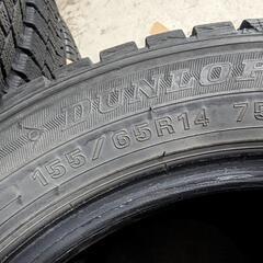 軽自動車冬155/65R14 2018の画像