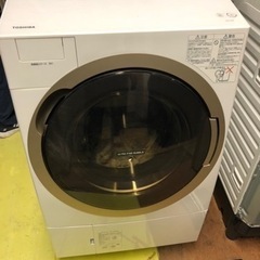 北九州市内配送無料　保証付き　東芝 TOSHIBA TW-117X6R(W) [ドラム式洗濯乾燥機 ZABOON（ザブーン） 右開き （洗濯11kg・乾燥7kg） グランホワイト]