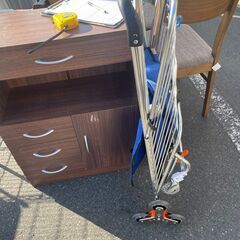 リサイクルショップどりーむ荒田店　No9088 ノーブルワゴン　シルバーカー　ワゴン　折り畳み　買い物に便利♪の画像