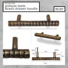 最終激安価格！アンティーク調　真鍮ハンドル（複数在庫あり）の画像