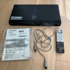 ブルーレイディスクレコーダー　SHARP