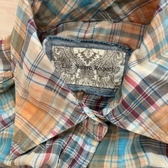 レディース　シャツ　チェックの画像