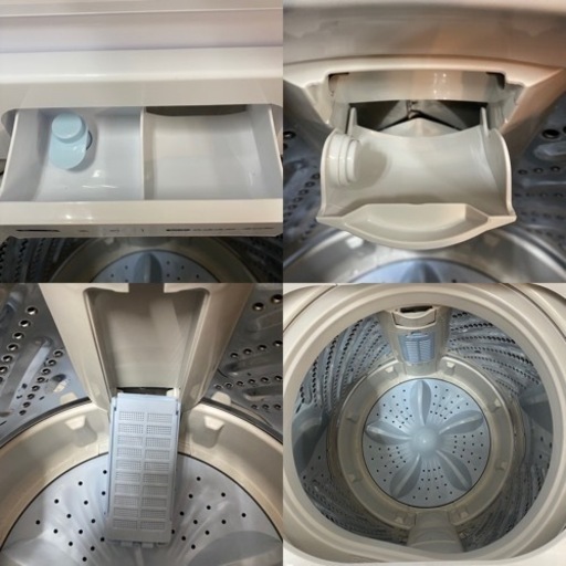 I740 ? 2022年製♪  Hisense 洗濯機 （4.5㎏） ⭐ 動作確認済 ⭐ クリーニング済