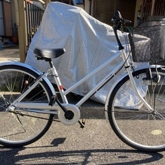 【26インチ自転車】美品❗️内装3段変速付　前後タイヤ、チューブ新品❗️スペアキーあり　若林自転車　膳所店　SALE中❗️