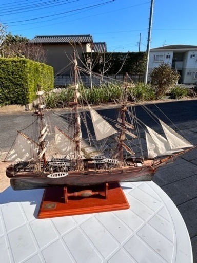 船の模型　カティサーク1869