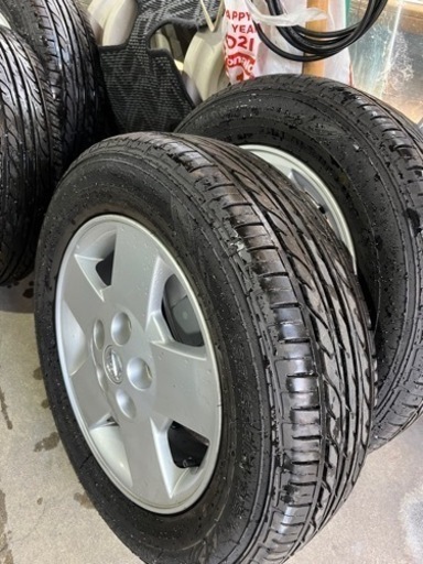 日産純正アルミホイールタイヤセット