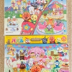 ☆アンパンマン　パズル　2点セット☆の画像