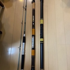 釣竿まとめての画像