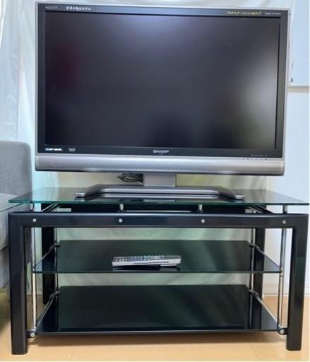 37型SHARP AQUOS液晶テレビ　テレビ台付き