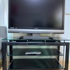 37型SHARP AQUOS液晶テレビ　テレビ台付き