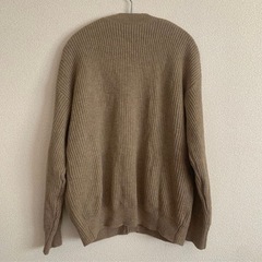 SHEIN ニットカーディガン　ベージュの画像