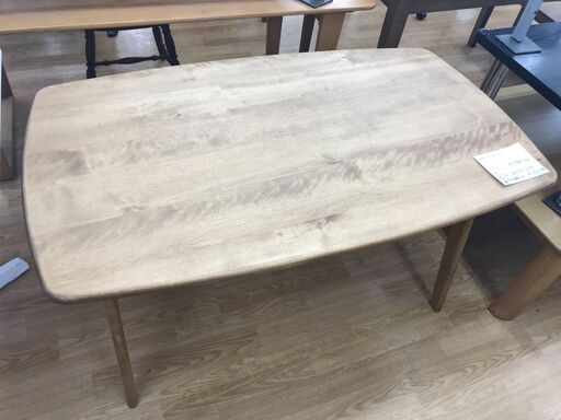 ★ジモティ割あり★ 関家具 ダイニングテーブル ナチュラル H66×W120×D70 クリーニング済み KJ3660