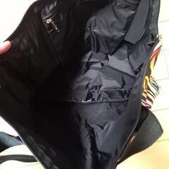 レスポ　LeSportsac　レスポートサック　ゼブラ柄　レインボー　トートバッグ　美品の画像