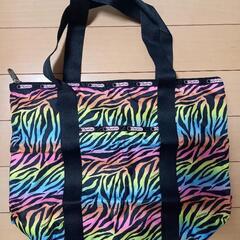 レスポ　LeSportsac　レスポートサック　ゼブラ柄　レイン...
