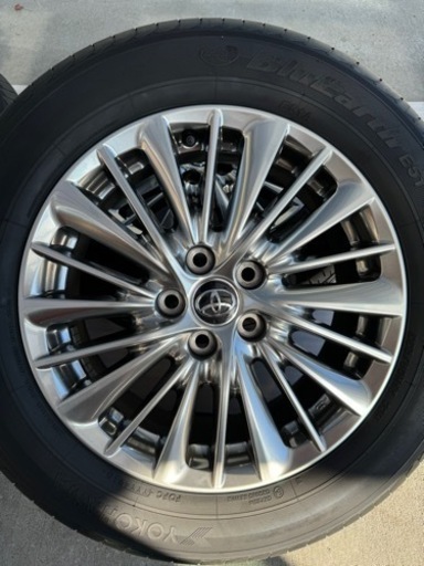 30系　アルファード　ヴェルファイア　純正アルミ　17インチ　ガリ傷無し　美品