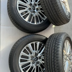 30系　アルファード　ヴェルファイア　純正アルミ　17インチ　ガリ傷無し　美品の画像