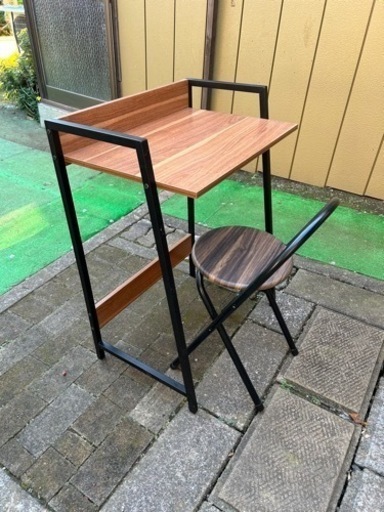 1人用机とイスのセット