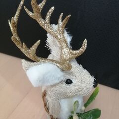 トナカイ　置物  オブジェ　インテリア  人形の画像