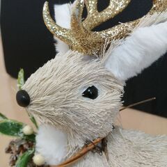 トナカイ　置物  オブジェ　インテリア  人形の画像