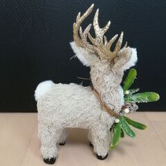 トナカイ　置物  オブジェ　インテリア  人形の画像