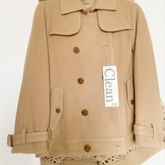 【新品】clean2 レース Pコート