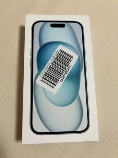 取引相手決定済み)iPhone15 256gb ブルー