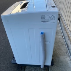 G-14 美品 2023年製アイリスオーヤマ 全自動洗濯機 IAW-T504 5.0kg の画像