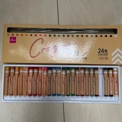【最終値下げ】ダイソー　クレヨン　24色　実質23色の画像