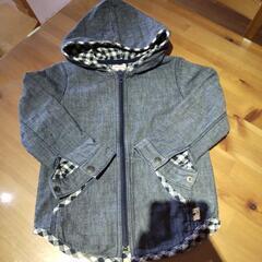 (18)KAZZOC パーカー付ジャケット100cmの画像