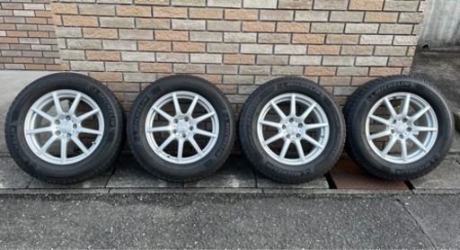 【最終値下】225/65R17 スタッドレス&アルミ4本セット　ナット付