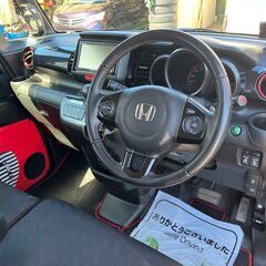 ☆自社ローン対応可能☆N-BOX赤黒の画像