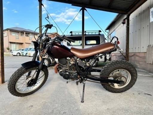 YAMAHA tw200 ロンスイ　スカチューン