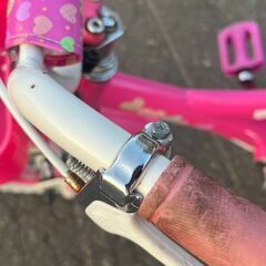 AVIGO YOU&ME 12インチ 女の子用 自転車 中古 ピンク リサイクルショップ 買取本舗 西野店　南の画像