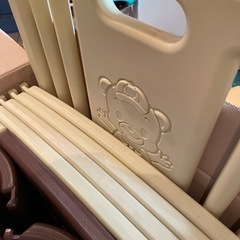 お話中　ベビーサークルの画像