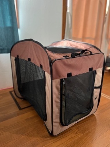 折りたたみ、ペット用ゲージ