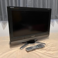 【SHARP】液晶テレビ (20インチ)
