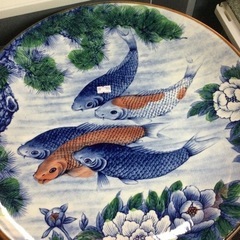 鯉の大皿【F00315】の画像