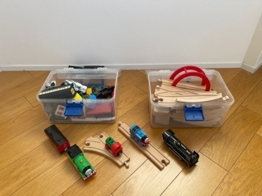 ブリオ　木のレール　トーマス　プラレールセット