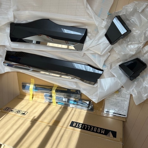 TOYOTA RAV4 modelista モデリスタ 右サイドスカート グレーメタリック