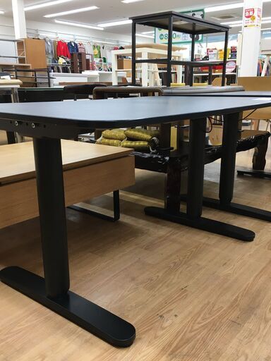 ★ジモティ割あり★ IKEA　イケア 電動昇降デスク  W120×D80×H65～125 クリーニング済み SJ4178