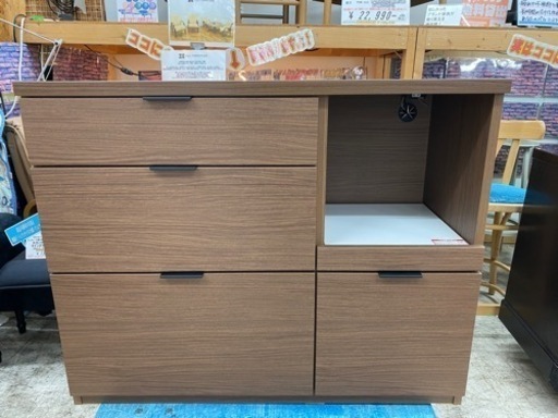 【愛品館 江戸川店 キッチンボード】NITORI（ニトリ）キッチンカウンター ID:151-008046-007