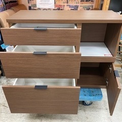 【愛品館 江戸川店 キッチンボード】NITORI（ニトリ）キッチンカウンター ID:151-008046-007の画像