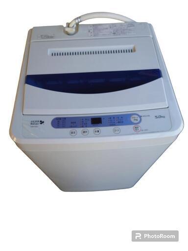 【売り切れ】ヤマダ　洗濯機　5kg　YWM-T50A1　2017年製
