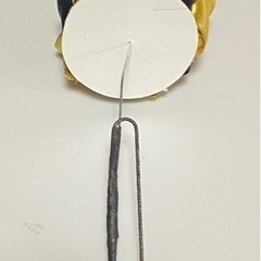 ハンドメイド　つまみ細工ヘアアクセの画像