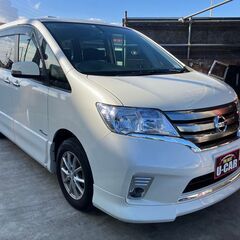 セレナ ハイウェイスター S-HYBRID 後席モニター バック...