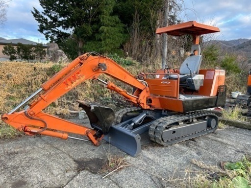 難ありユンボ　バックホー