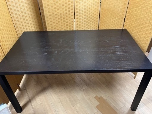 【引取】高級家具 ACTUS ダイニングテーブル 分解済み