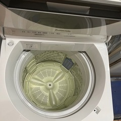 値下げ¥44,800→39.800Panasonic   全自動洗濯機8.0kgNA-FA80H7-W リサイクルショップ宮崎屋　佐土原店　24.3.25Fの画像
