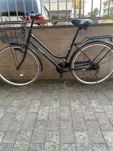 リサイクルショップどりーむ荒田店 No1050 エコNo17624X 自転車　シティサイクル　２６インチ　LEDライト付き♪　頑丈なリアキャリアでお買いものも便利♪